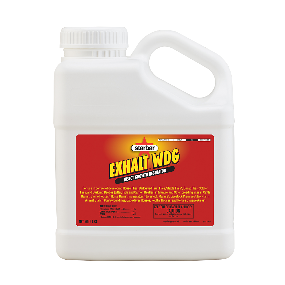 Fly & Roach Control on Farm Exhalt™ WDG Insect Growth Regulator