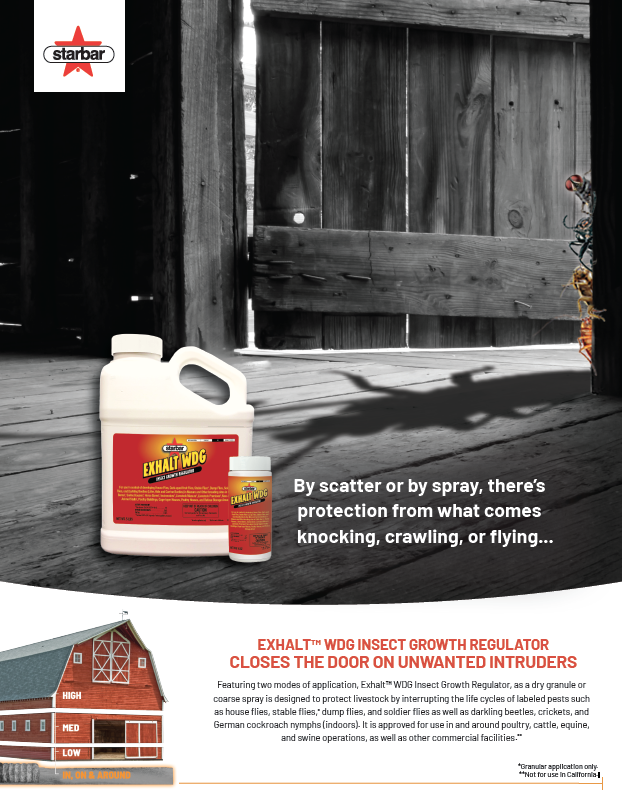 EXHALT WDG INSECT GROWTH REGULATOR SELL SHEET