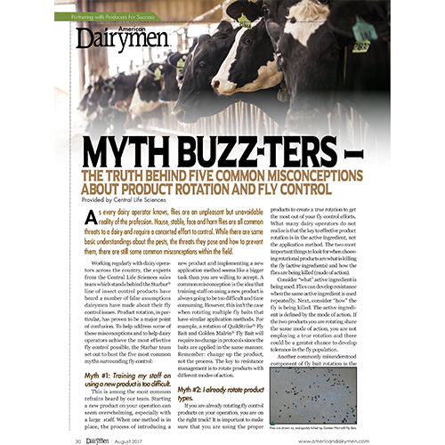 FLY CONTROL AND PRODUCT ROTATION ARTICLE